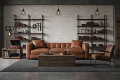 Bricks Light maskulint håndværk interiør