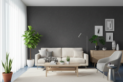 Grey Bornholm mørk grå med naturligt lys