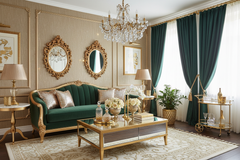 Madamme Gold glamourøst med guld og glitter