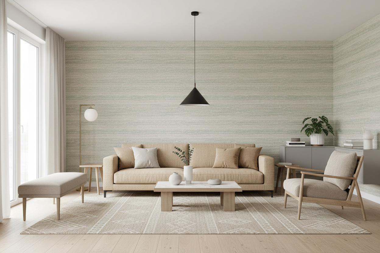 Pistachio Line beige møbler nordisk moderne minimalistisk