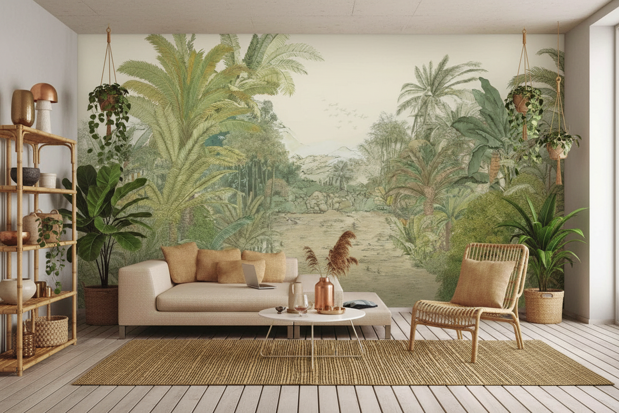 Amazone Jungle nordisk-eksotisk interiør