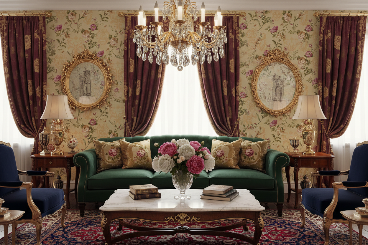 Blomma Emma klassisk luksus interiør