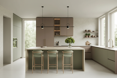 Broken Ice 2 stort køkken med vinduer