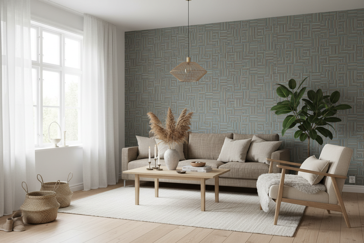 Color Strokes autentisk nordisk stue