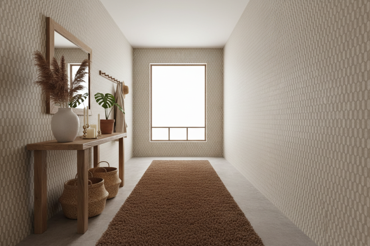 Duo Contra 3 lang gang med brunt tæppe