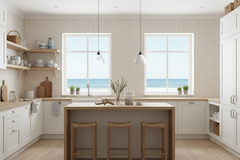 Elegant Fishbones 2 præcist kystkøkken