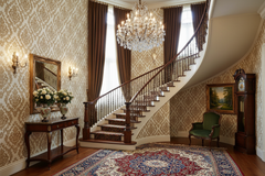 Fionia Classic med klassisk rund trappe