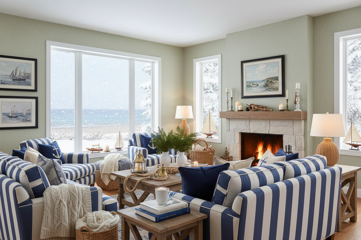 Gentle Grass 2 vinter hygge med sne