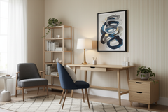 Minimum Braid 2 stilrent kontor bordlampe maleri